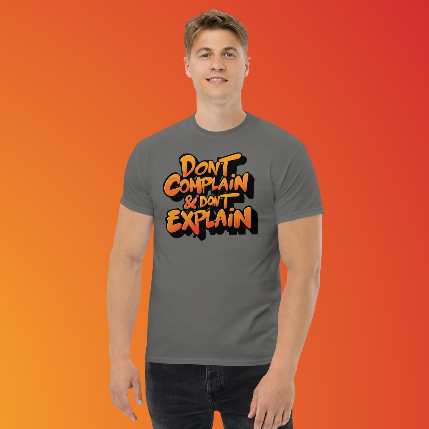 PLUSH BOY DON'T COMPLAIN DON'T COMPLAIN TEE