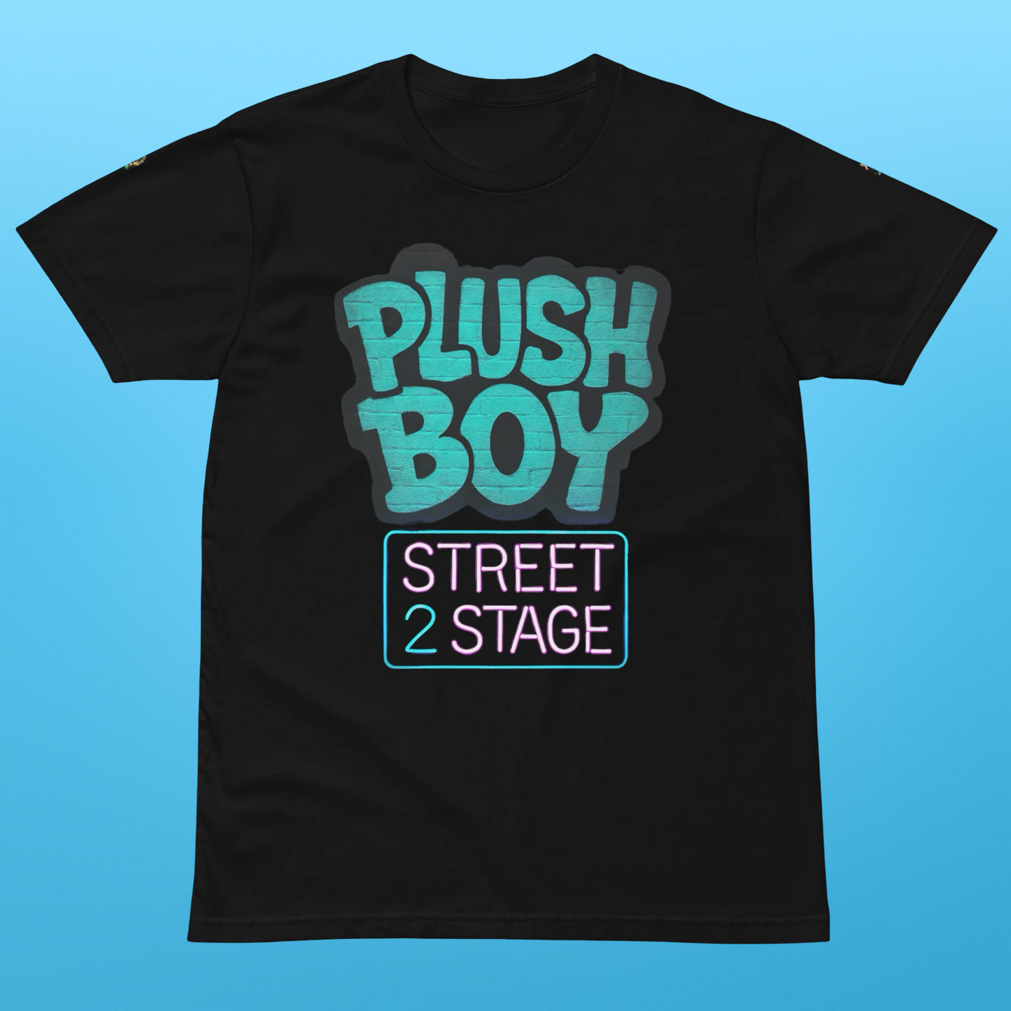PLUSH BOY GRAFFITI UNISEX PREMIUM T SHIRT