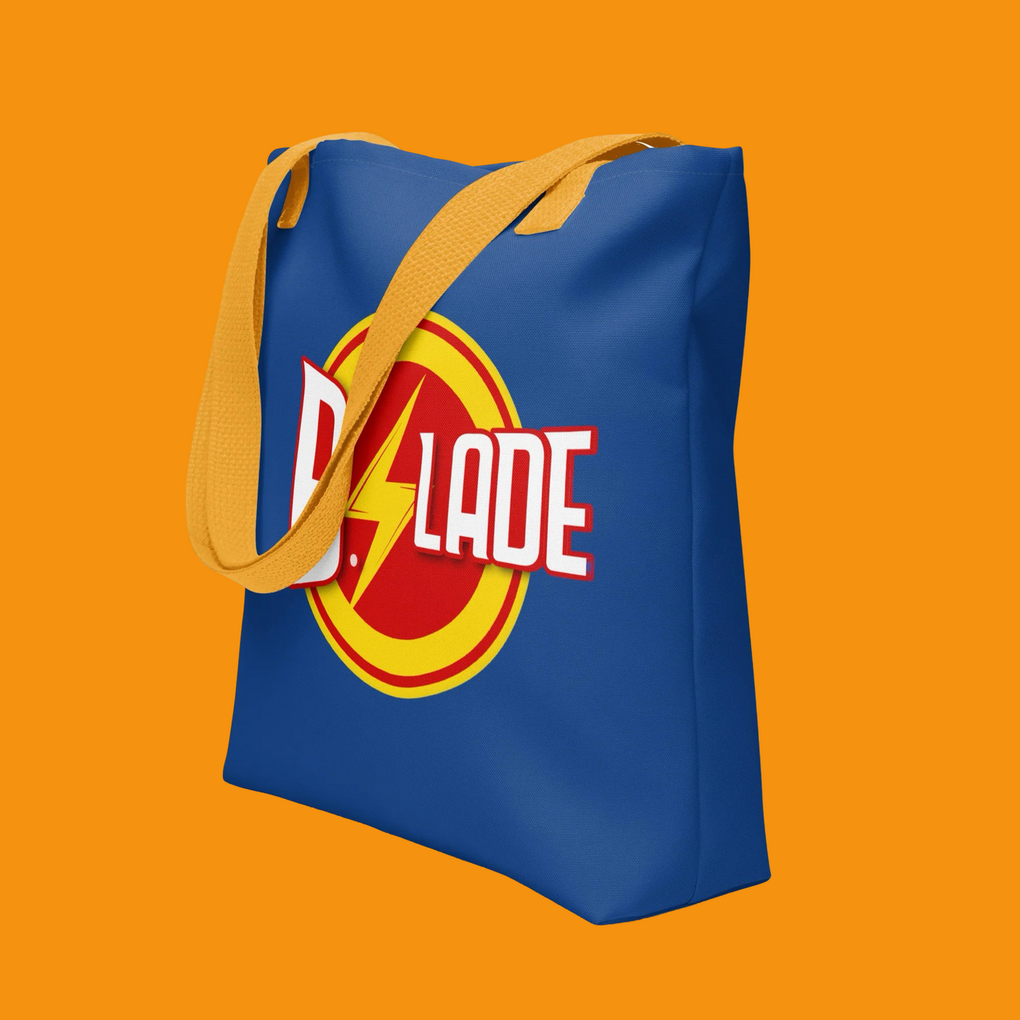 B.SLADE BLEUBURRY BULLSEYE TOTE BAG
