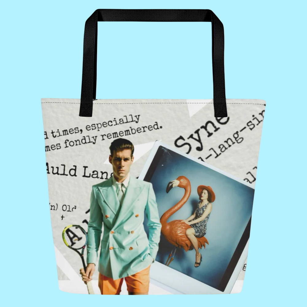 BLEU AULD LANE SYNE TOTE
