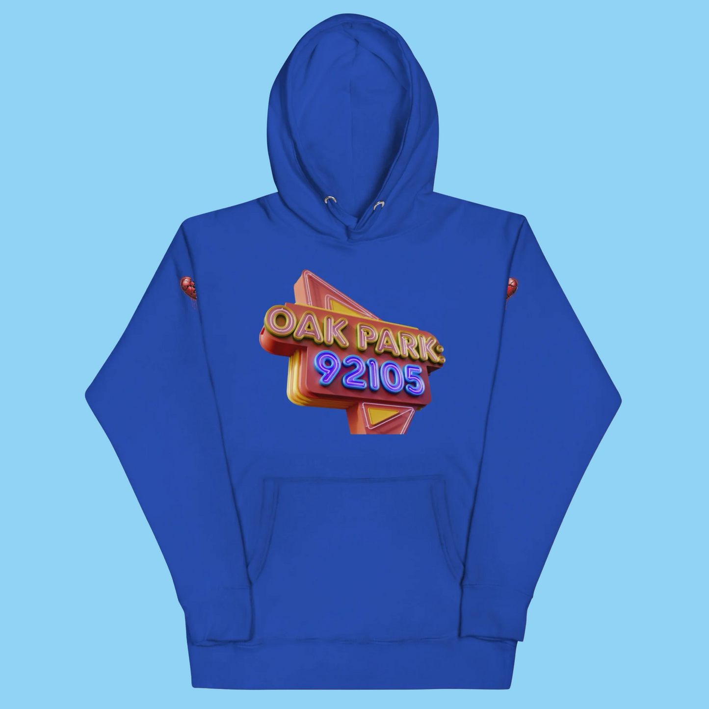 OAK PARK 92105 HOODIE