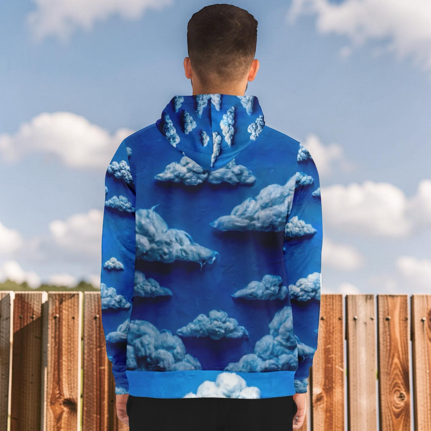 CERULEAN RAIN HOODIE