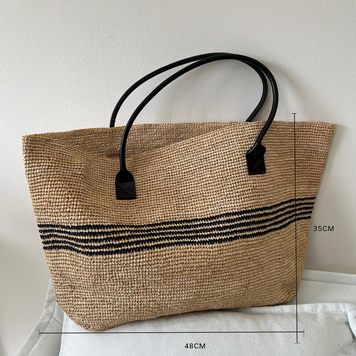 Raffia Hand-Woven Tote and Bucket Bag
