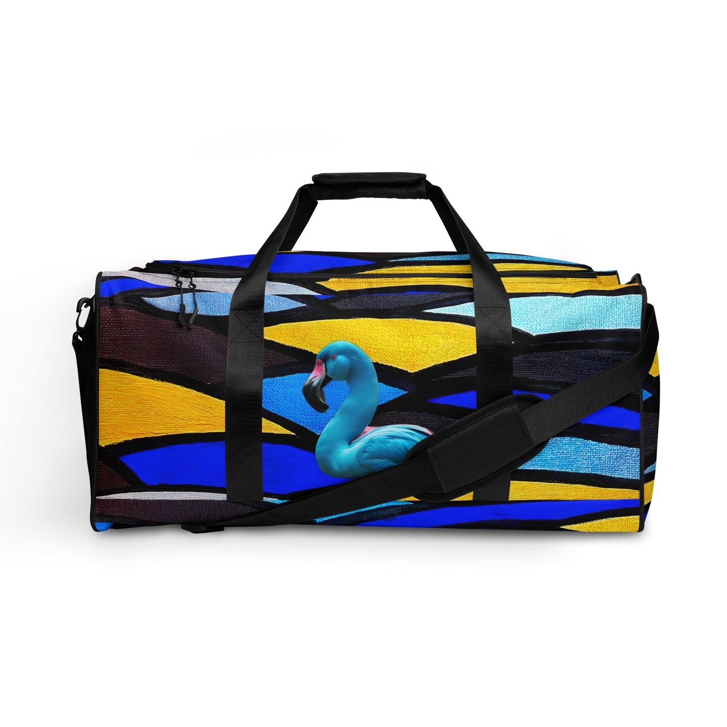 PLUSH BOY PLUSH BOY BLEU FLAMINGO MNL DUFFLE BAG