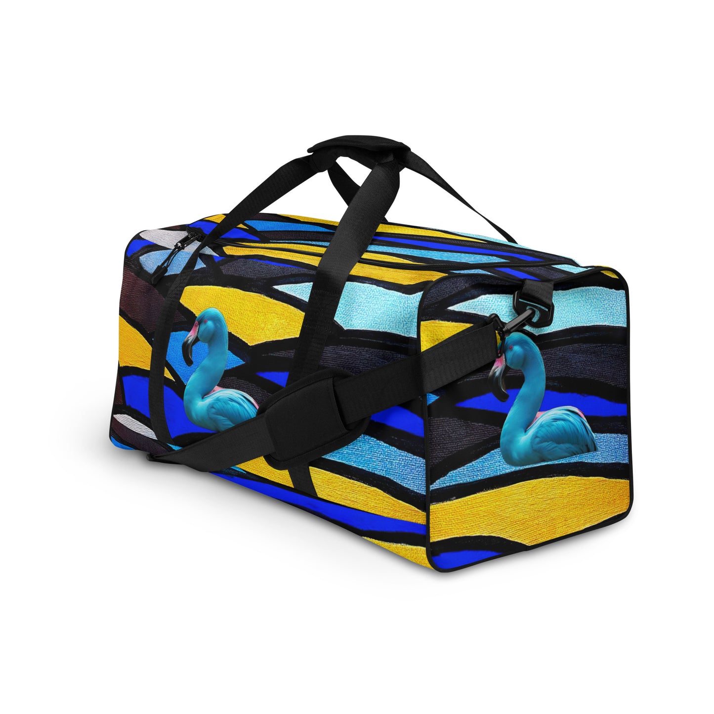 PLUSH BOY PLUSH BOY BLEU FLAMINGO MNL DUFFLE BAG