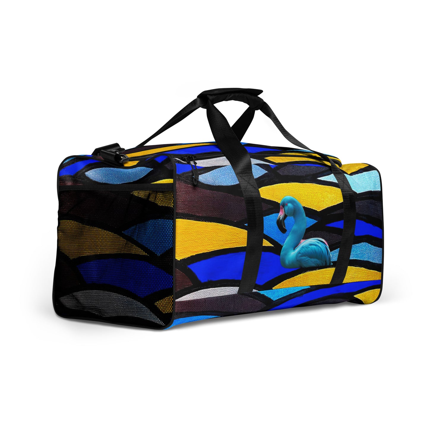 PLUSH BOY PLUSH BOY BLEU FLAMINGO MNL DUFFLE BAG