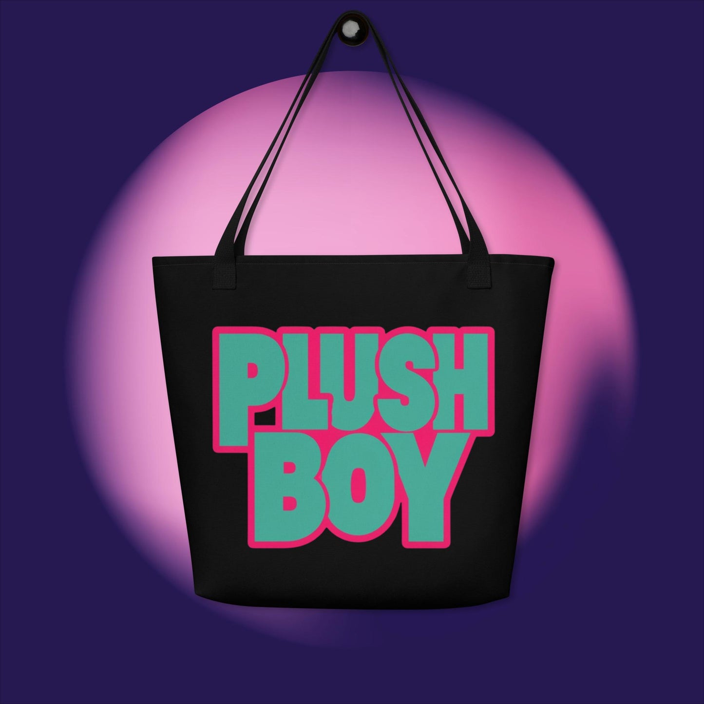 PLUSH BOY NEON GLOW TOTE