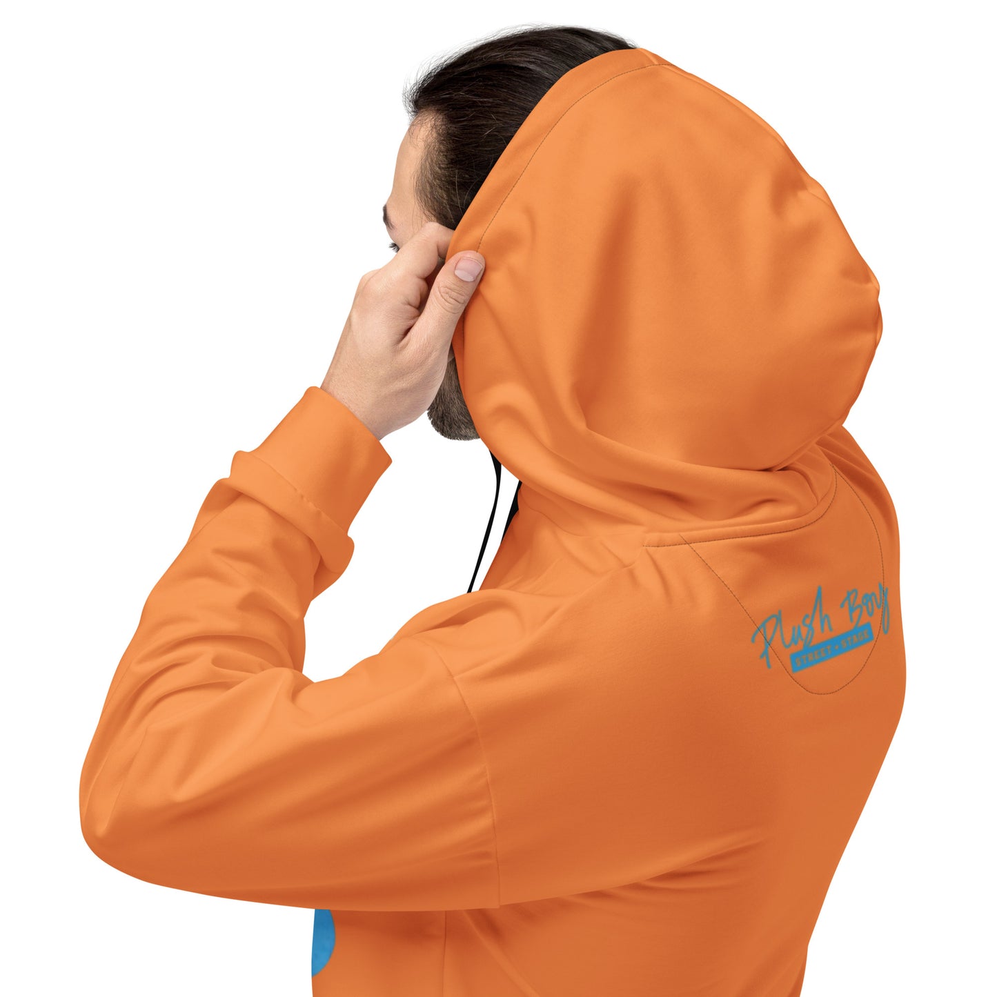 PLUSH BOY ORANGE LEMONADE GRAFFITI HOODIE