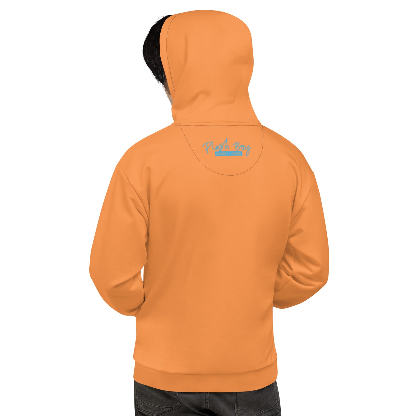 PLUSH BOY ORANGE LEMONADE GRAFFITI HOODIE