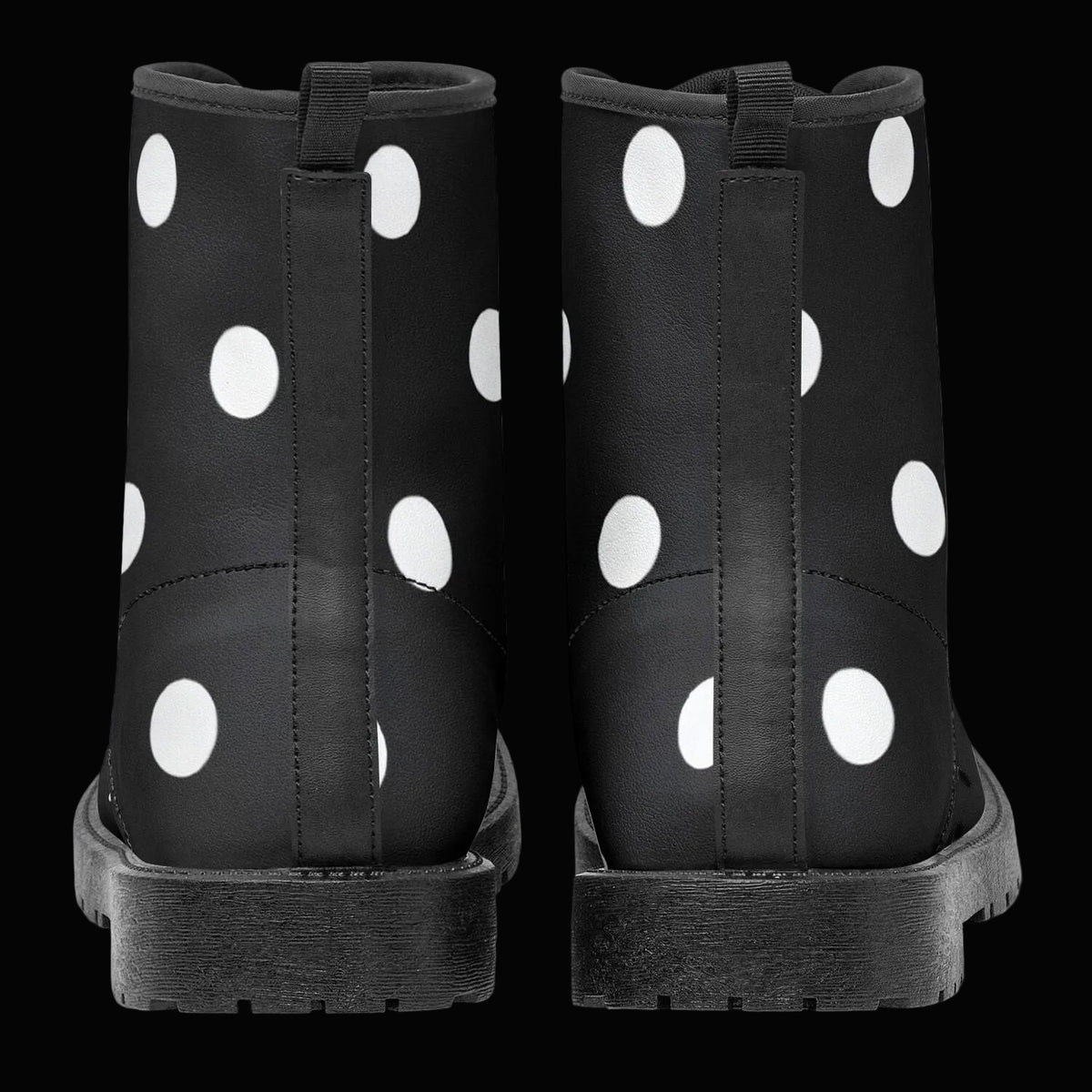 BLACK POLKA DOTS City Strider Boots