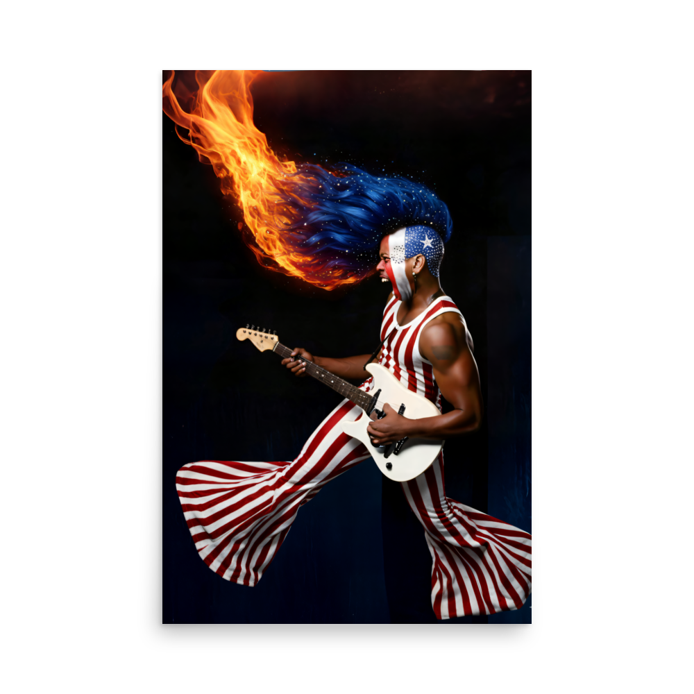 AMERICAN SCREAMING EAGLE POSTER