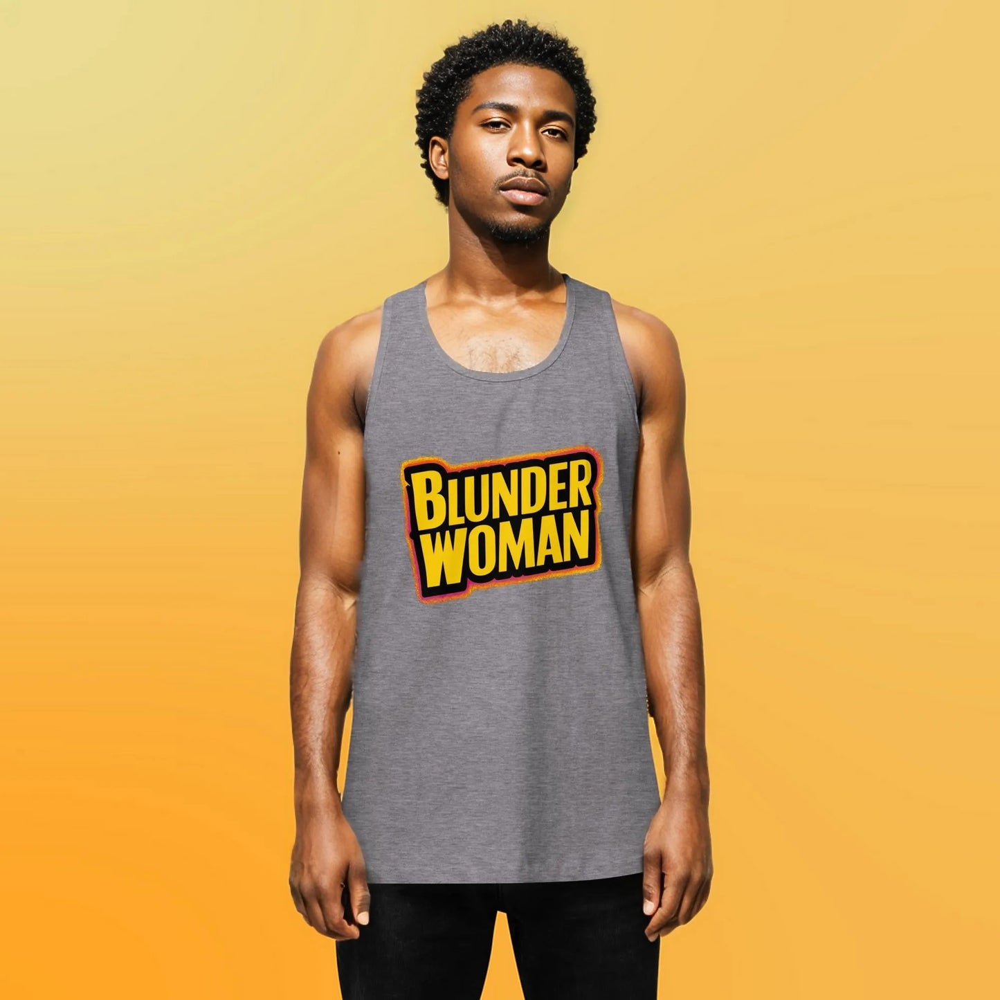 PLUSH BOY BLUNDER WOMAN TANK TOP