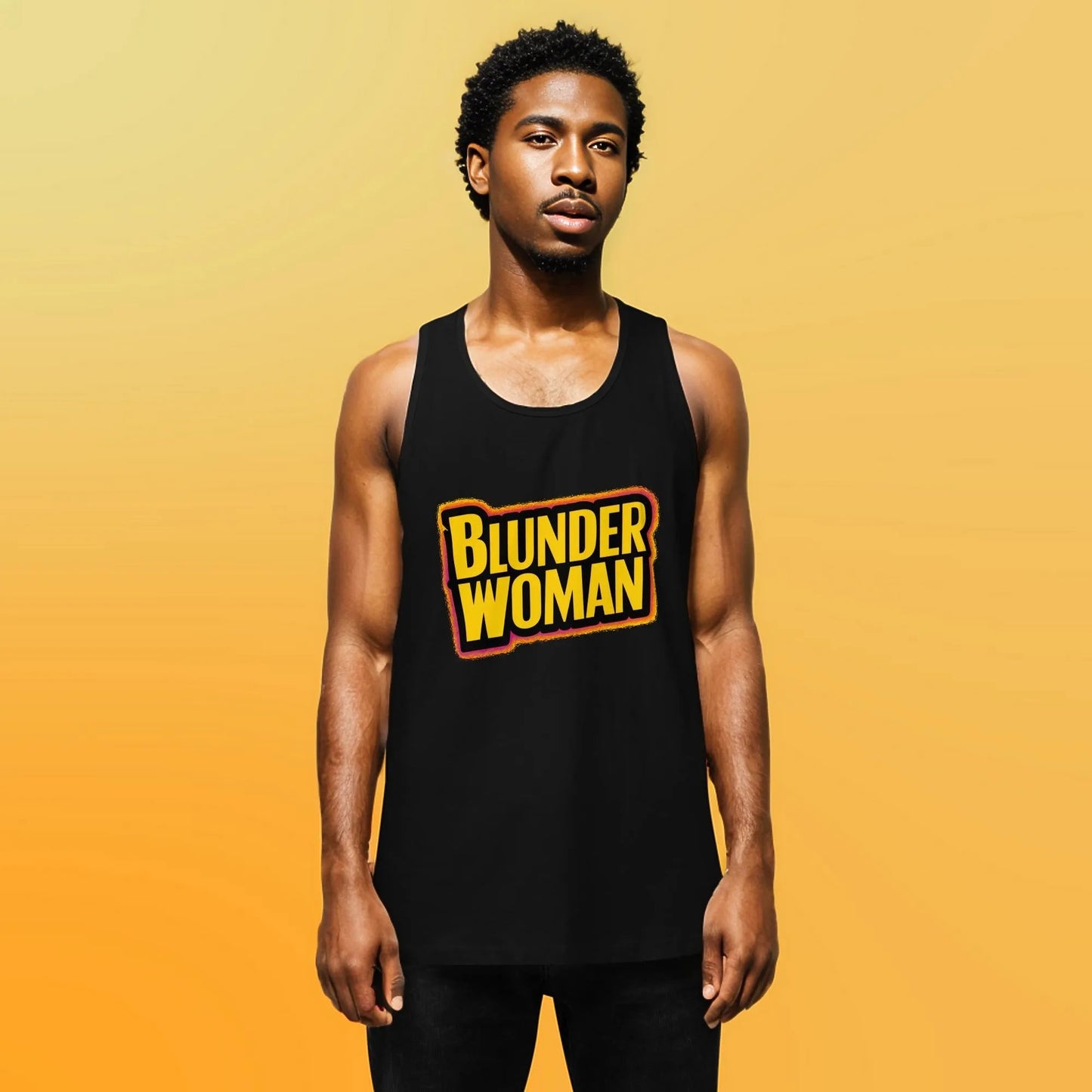 PLUSH BOY BLUNDER WOMAN TANK TOP