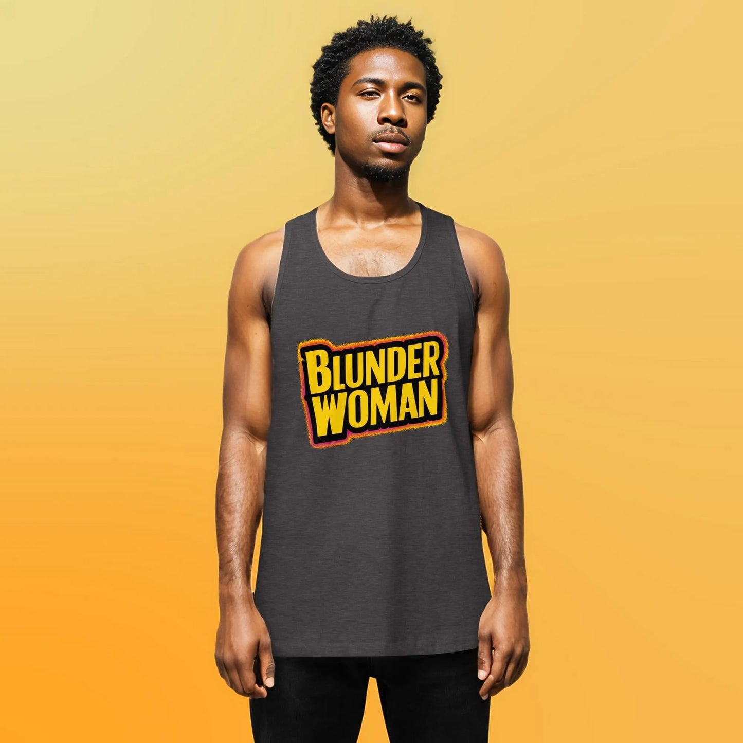 PLUSH BOY BLUNDER WOMAN TANK TOP