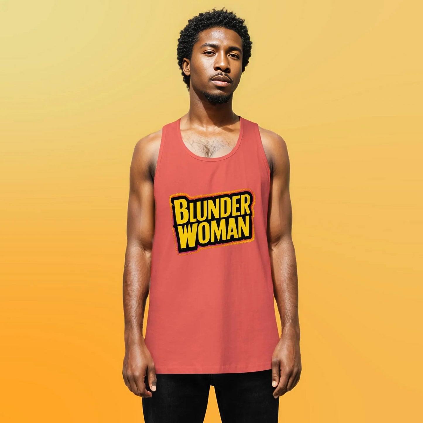 PLUSH BOY BLUNDER WOMAN TANK TOP