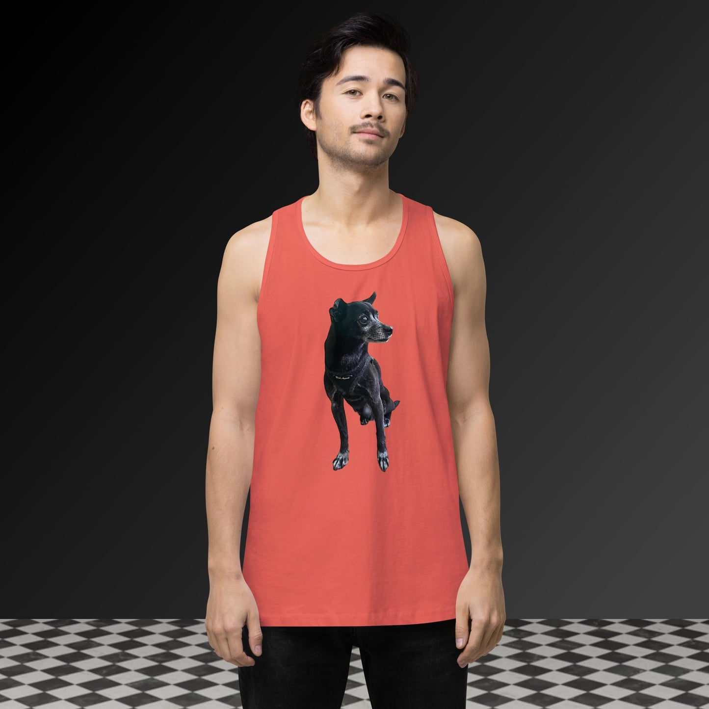 PLUSH BOY CHANCE THE DOG TANK TOP