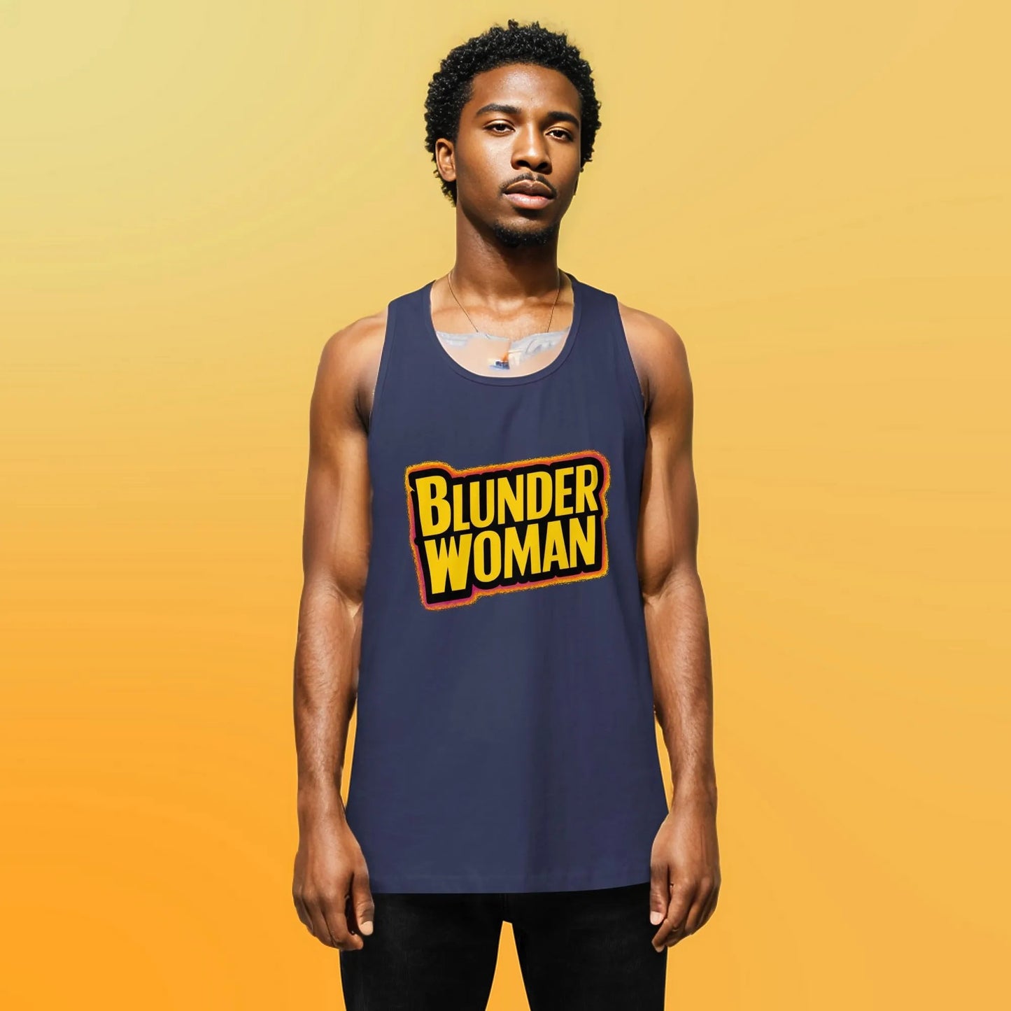 PLUSH BOY BLUNDER WOMAN TANK TOP