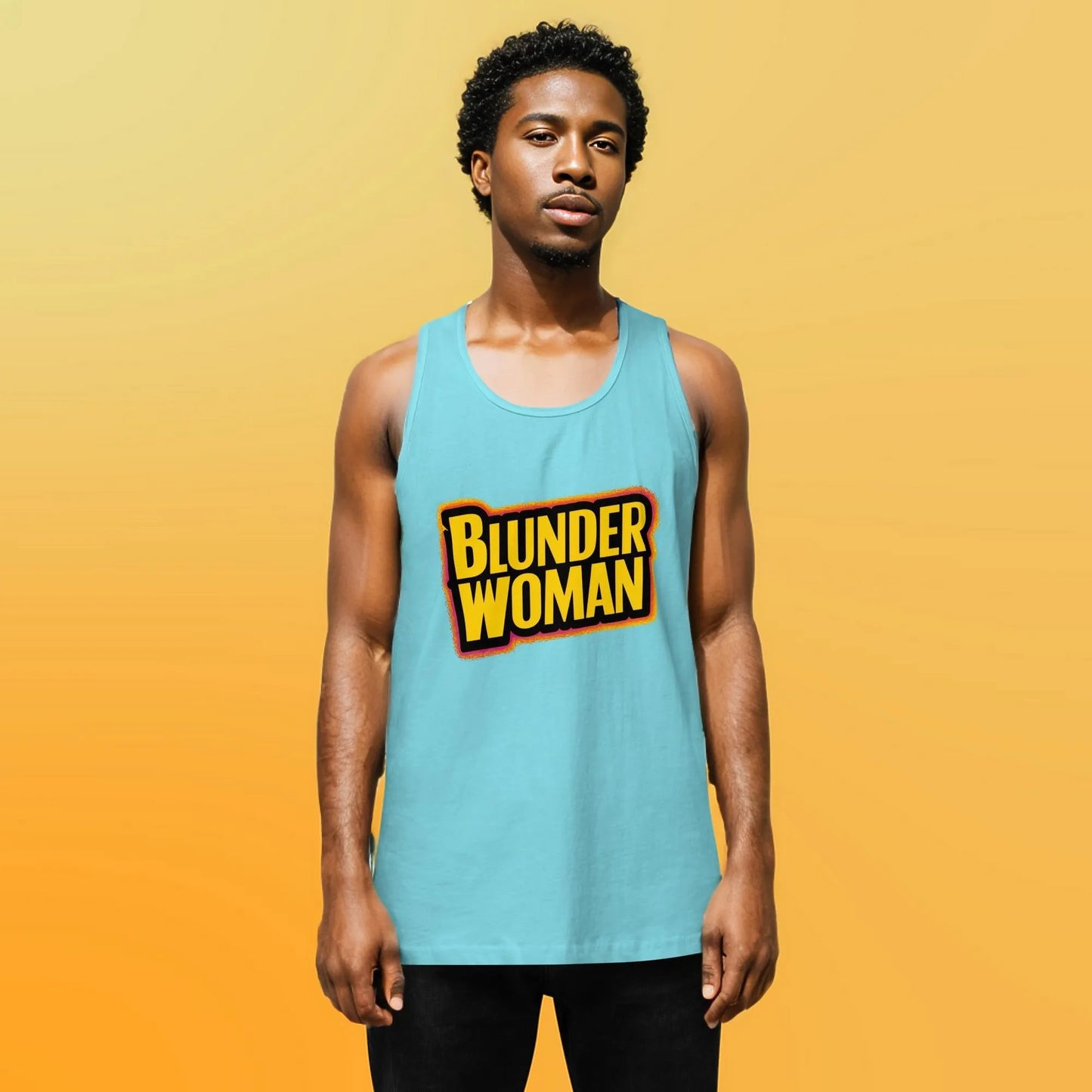 PLUSH BOY BLUNDER WOMAN TANK TOP