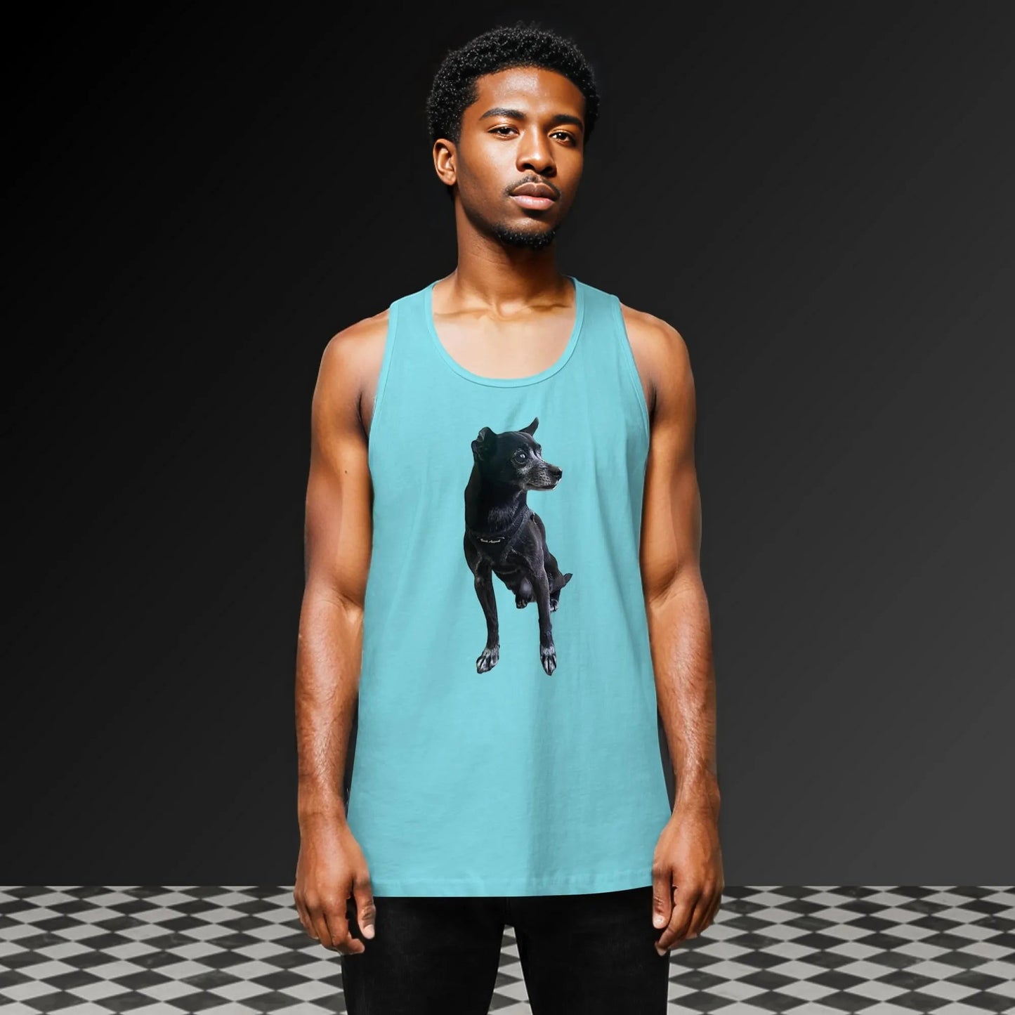 PLUSH BOY CHANCE THE DOG TANK TOP
