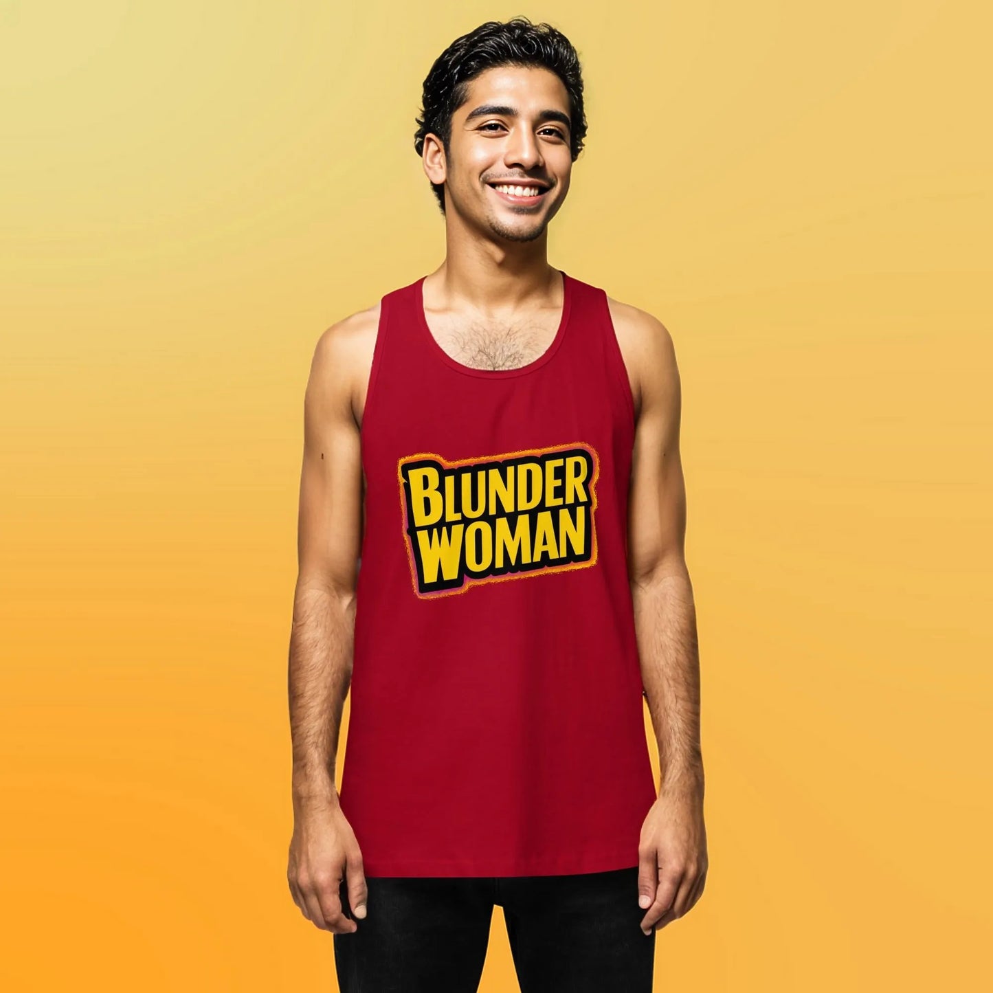 PLUSH BOY BLUNDER WOMAN TANK TOP