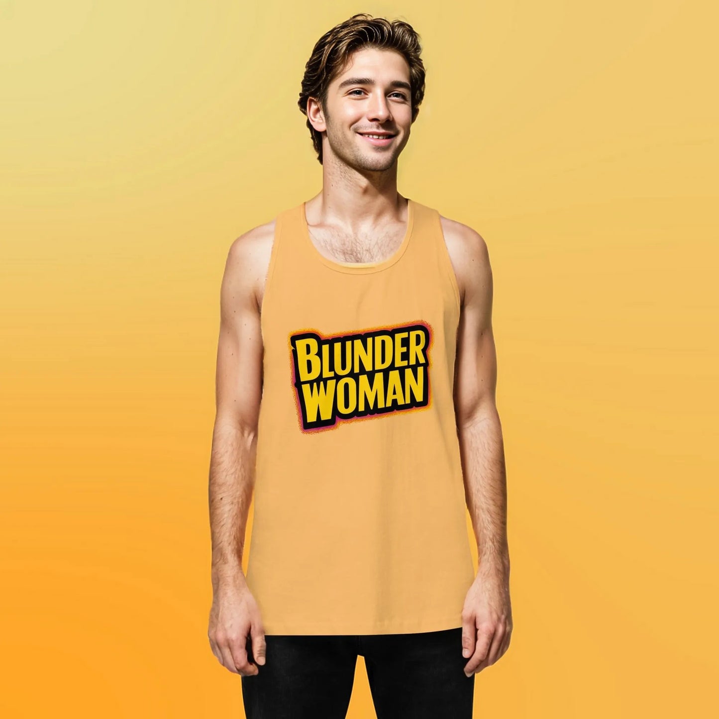 PLUSH BOY BLUNDER WOMAN TANK TOP