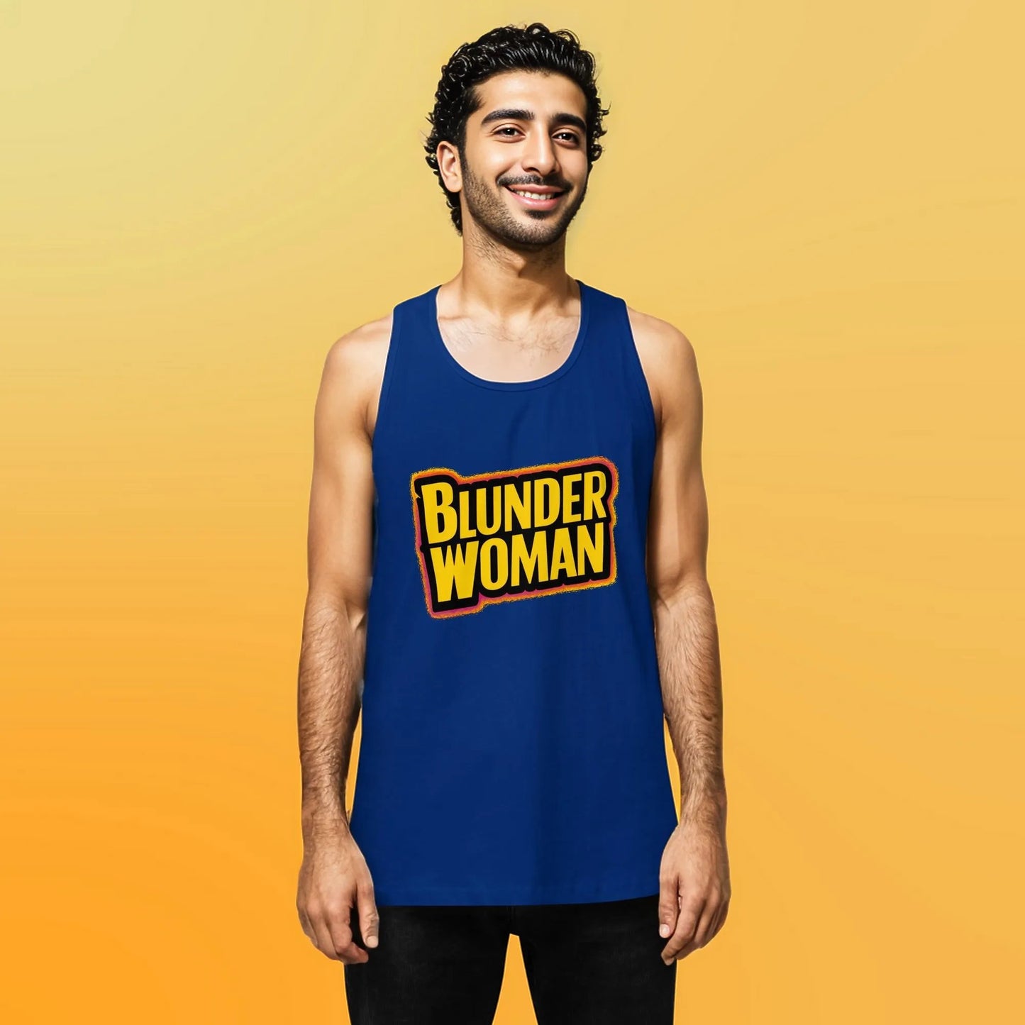 PLUSH BOY BLUNDER WOMAN TANK TOP