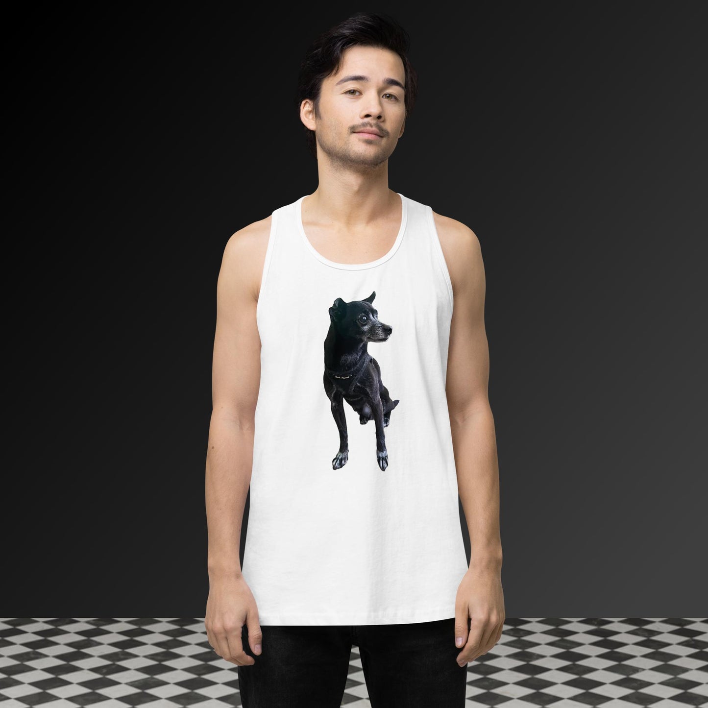 PLUSH BOY CHANCE THE DOG TANK TOP