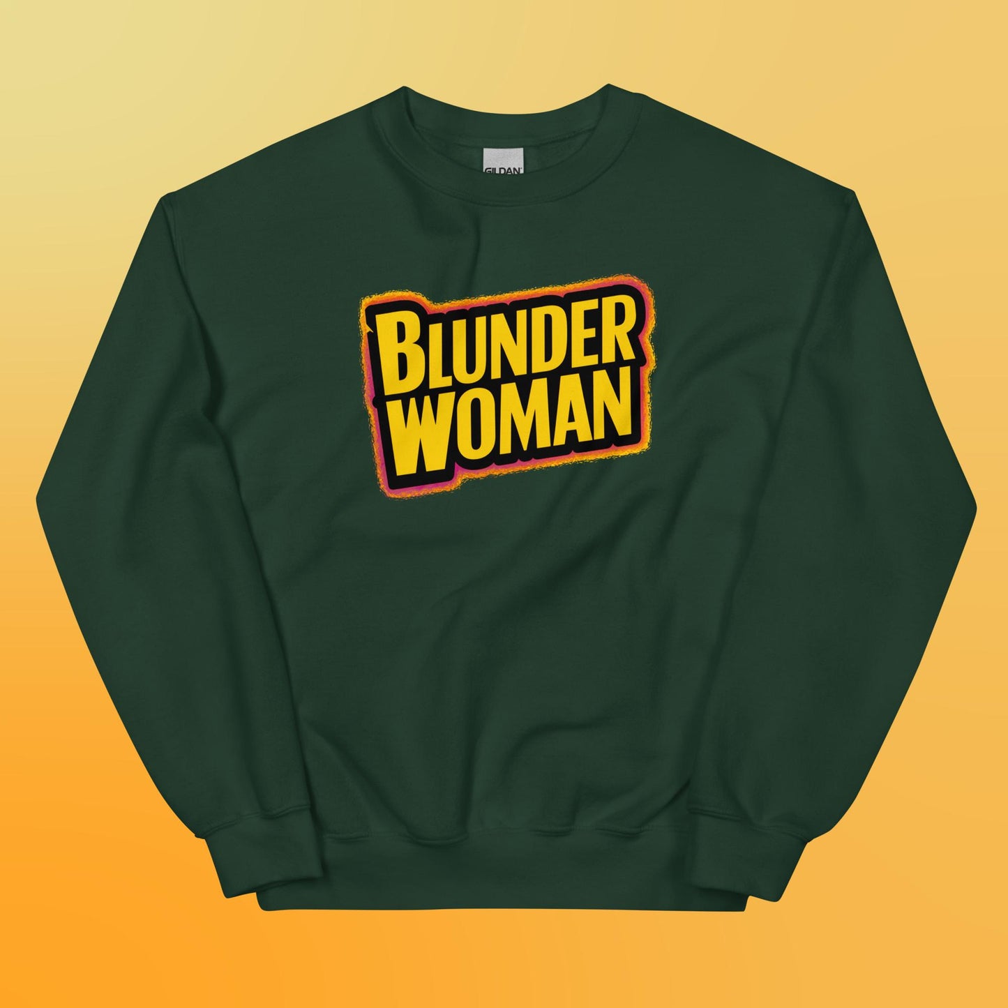 PLUSH BOY BLUNDER WOMAN SWEATSHIRT