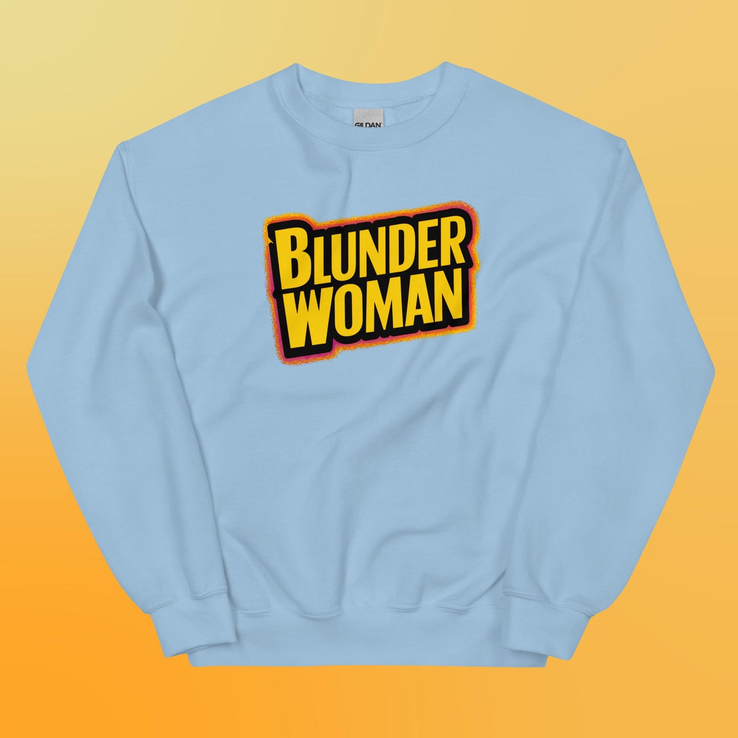 PLUSH BOY BLUNDER WOMAN SWEATSHIRT
