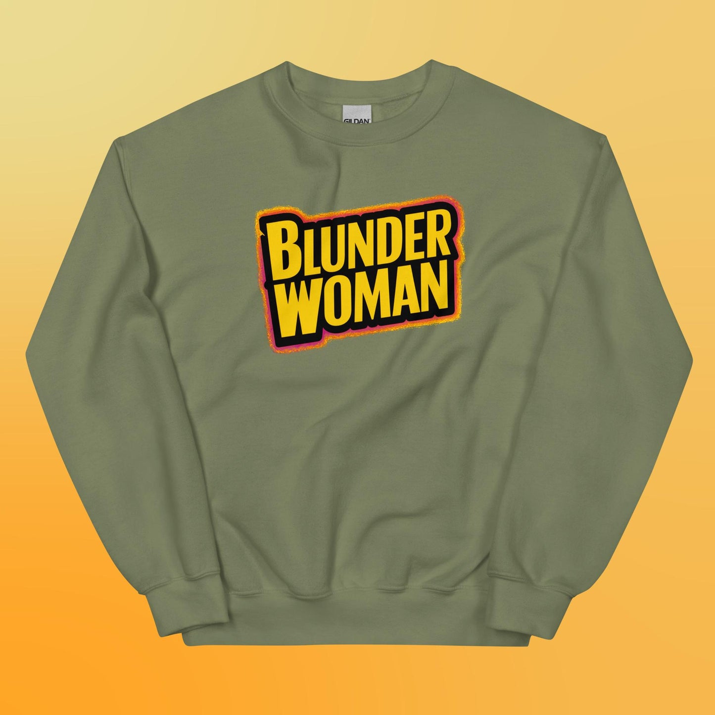 PLUSH BOY BLUNDER WOMAN SWEATSHIRT