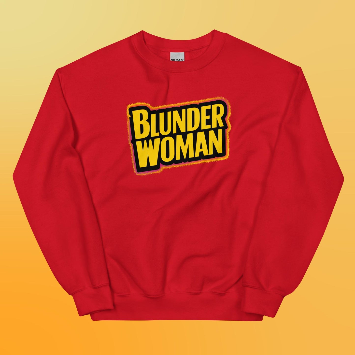 PLUSH BOY BLUNDER WOMAN SWEATSHIRT