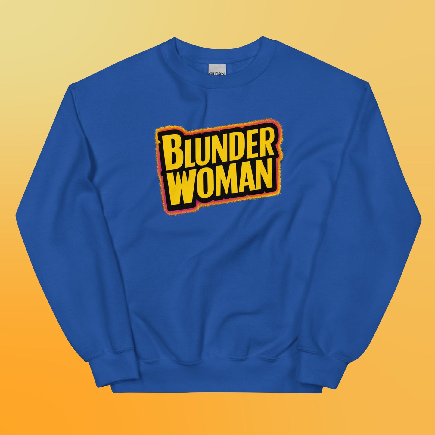 PLUSH BOY BLUNDER WOMAN SWEATSHIRT