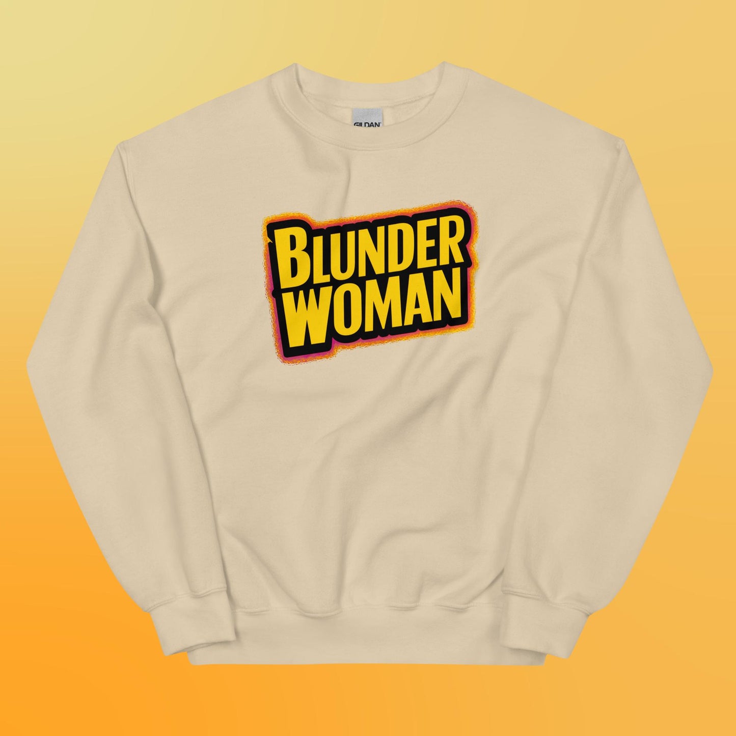 PLUSH BOY BLUNDER WOMAN SWEATSHIRT