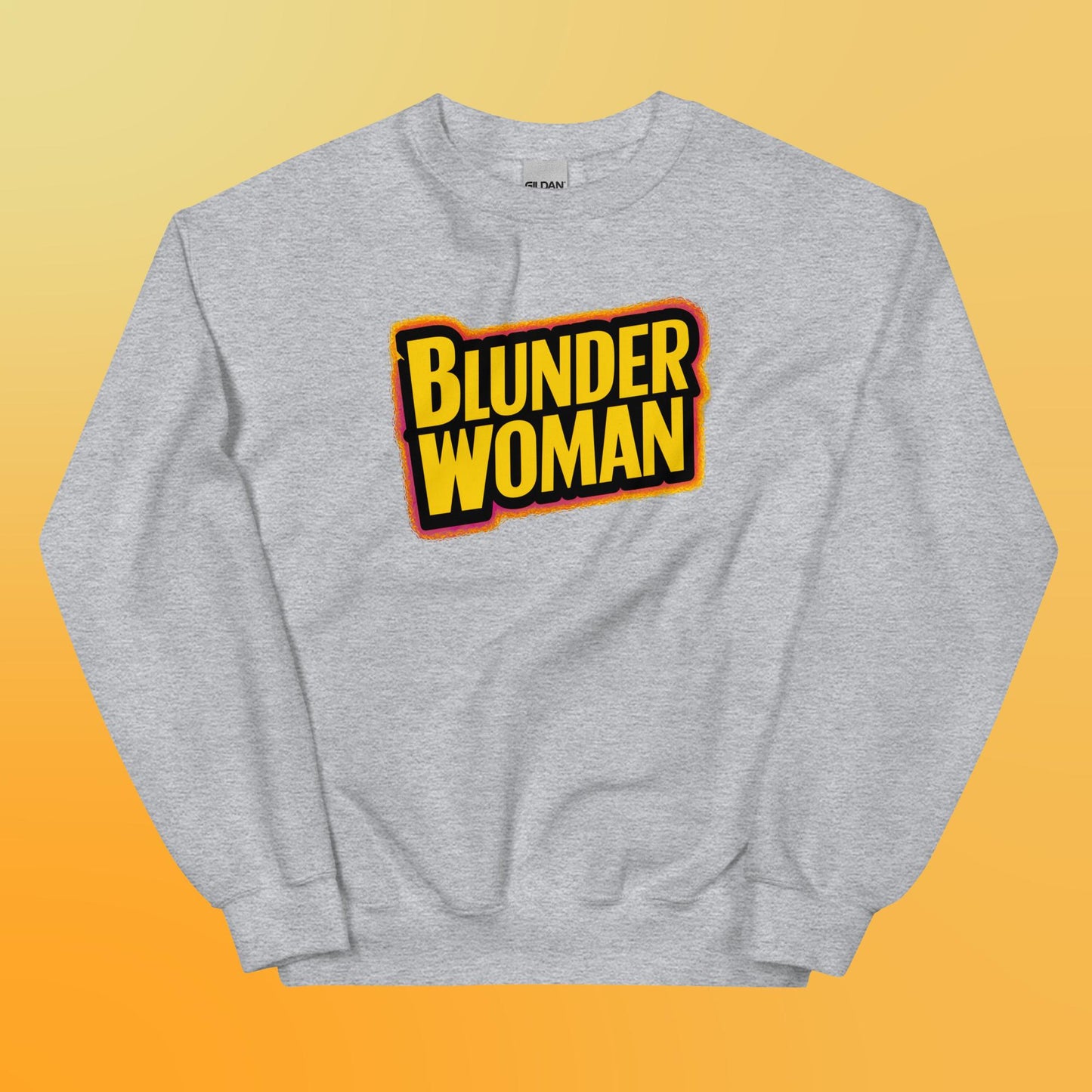 PLUSH BOY BLUNDER WOMAN SWEATSHIRT
