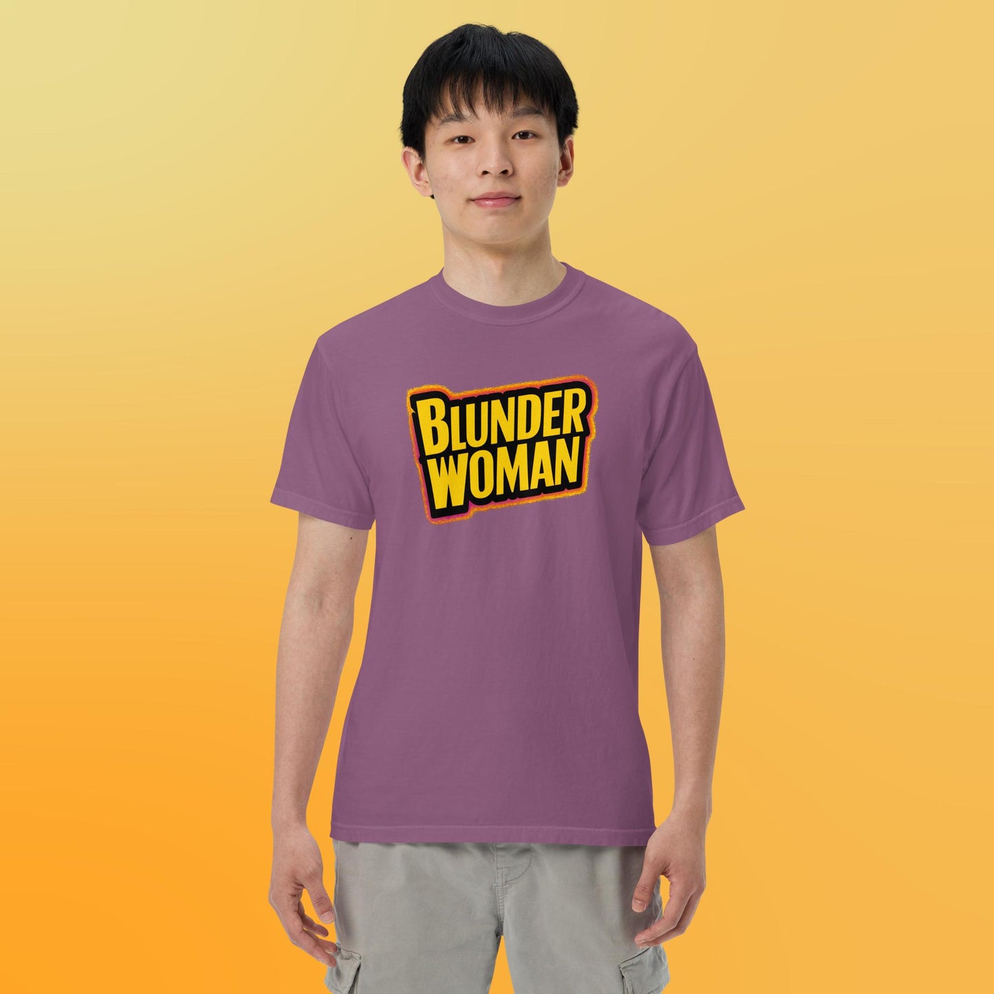 PLUSH BOY BLUNDER WOMAN TEE
