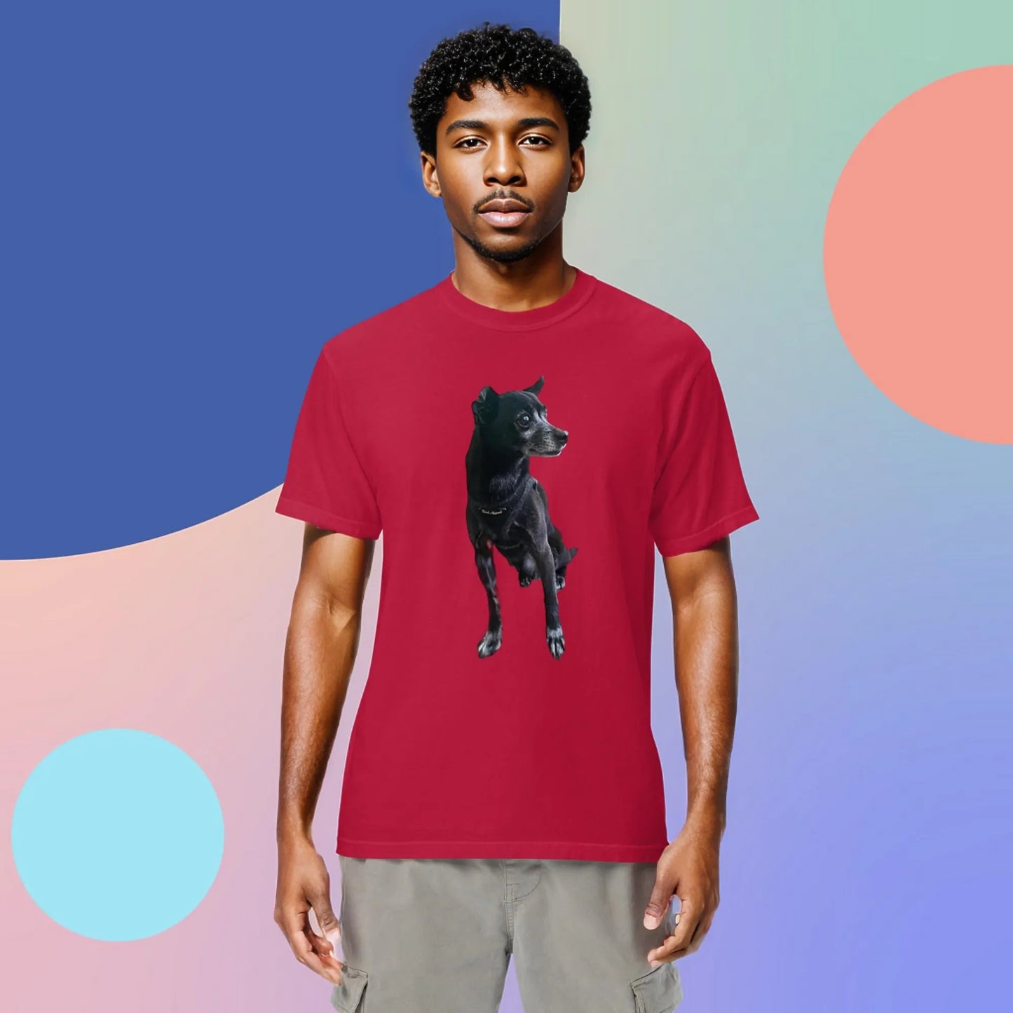 PLUSH BOY CHANCE THE DOG TEE