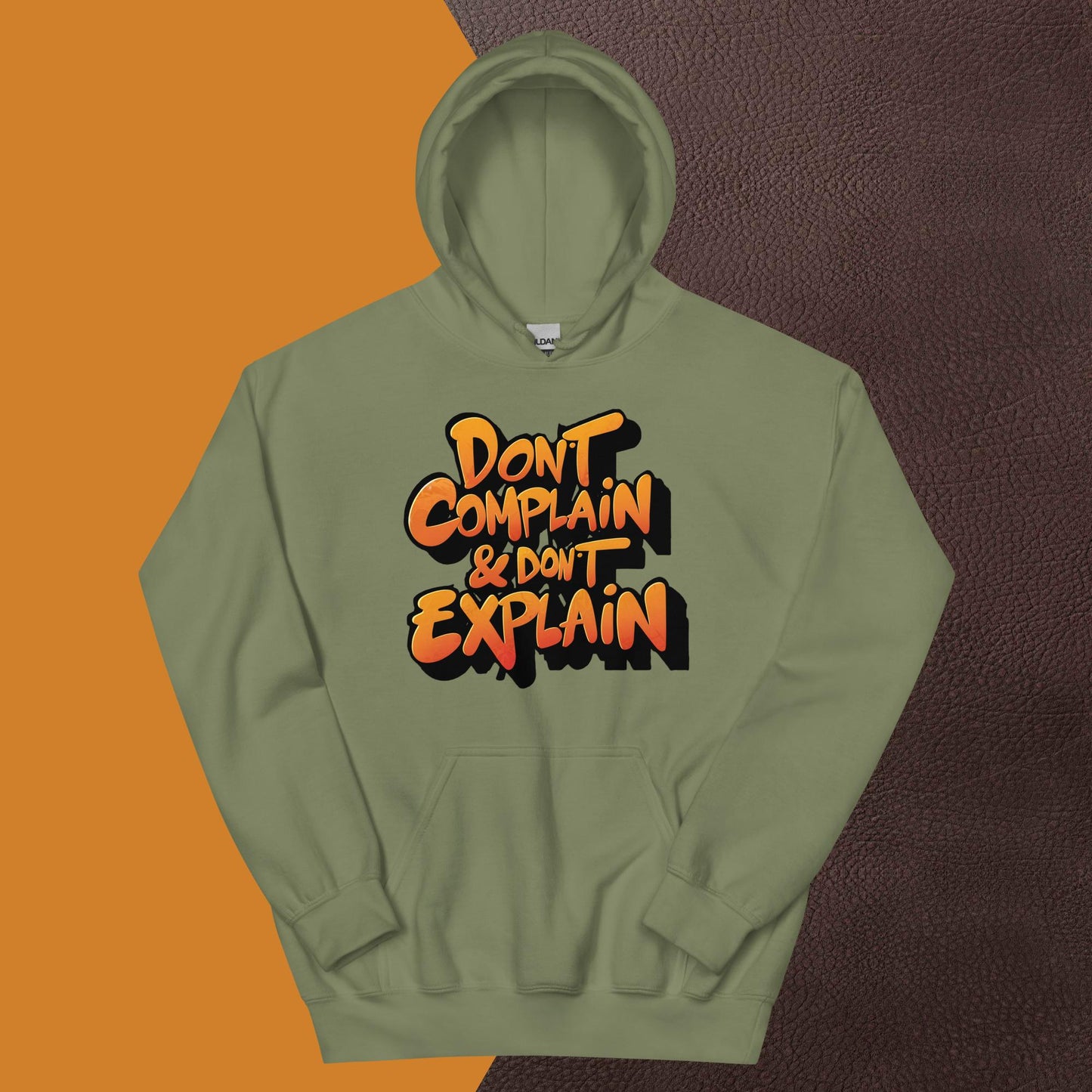 PLUSH BOY DON'T COMPLAIN & DON'T EXPLAIN HOODIE