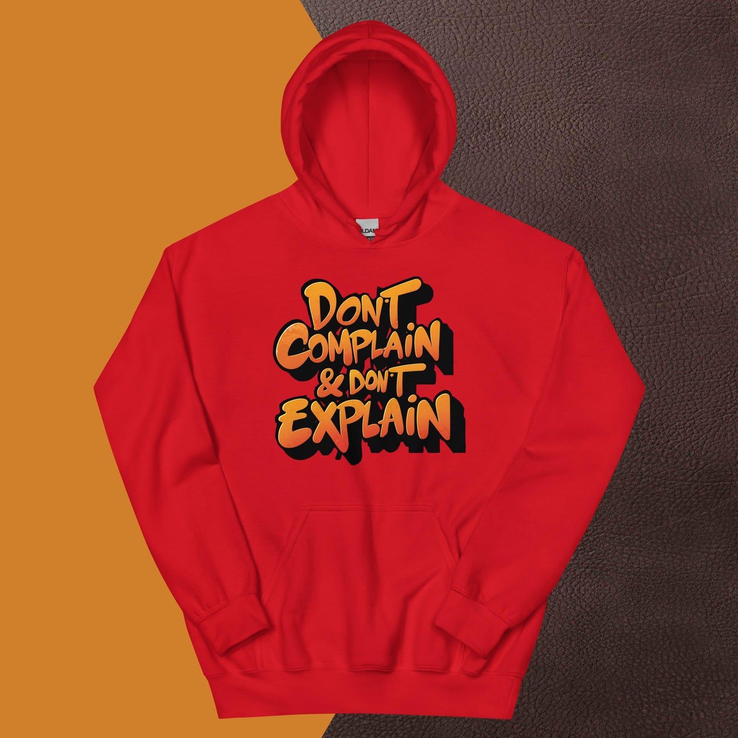 PLUSH BOY DON'T COMPLAIN & DON'T EXPLAIN HOODIE