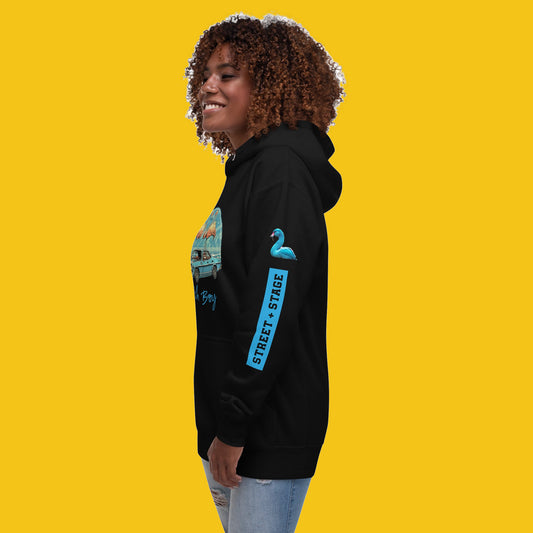 PLUSH BOY RETRO FLAMINGO HOODIE