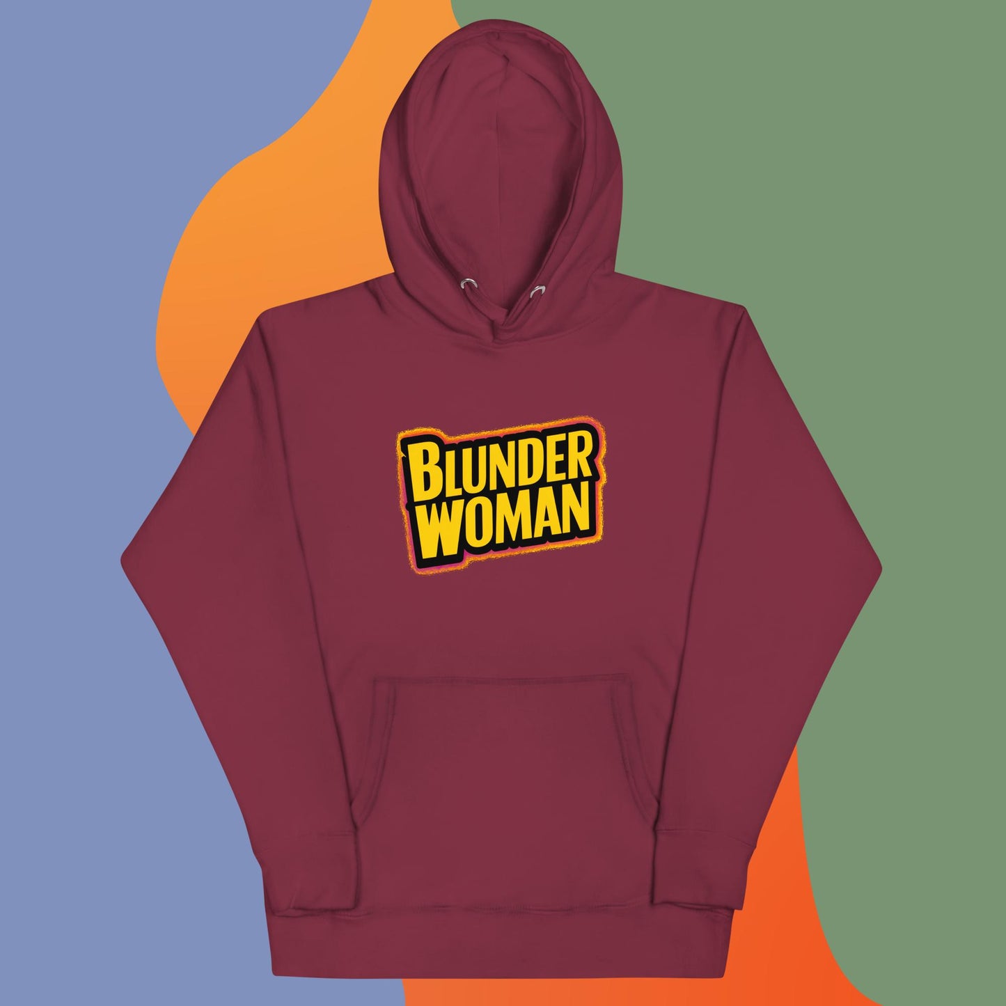 PLUSH BOY BLUNDER WOMAN HOODIE