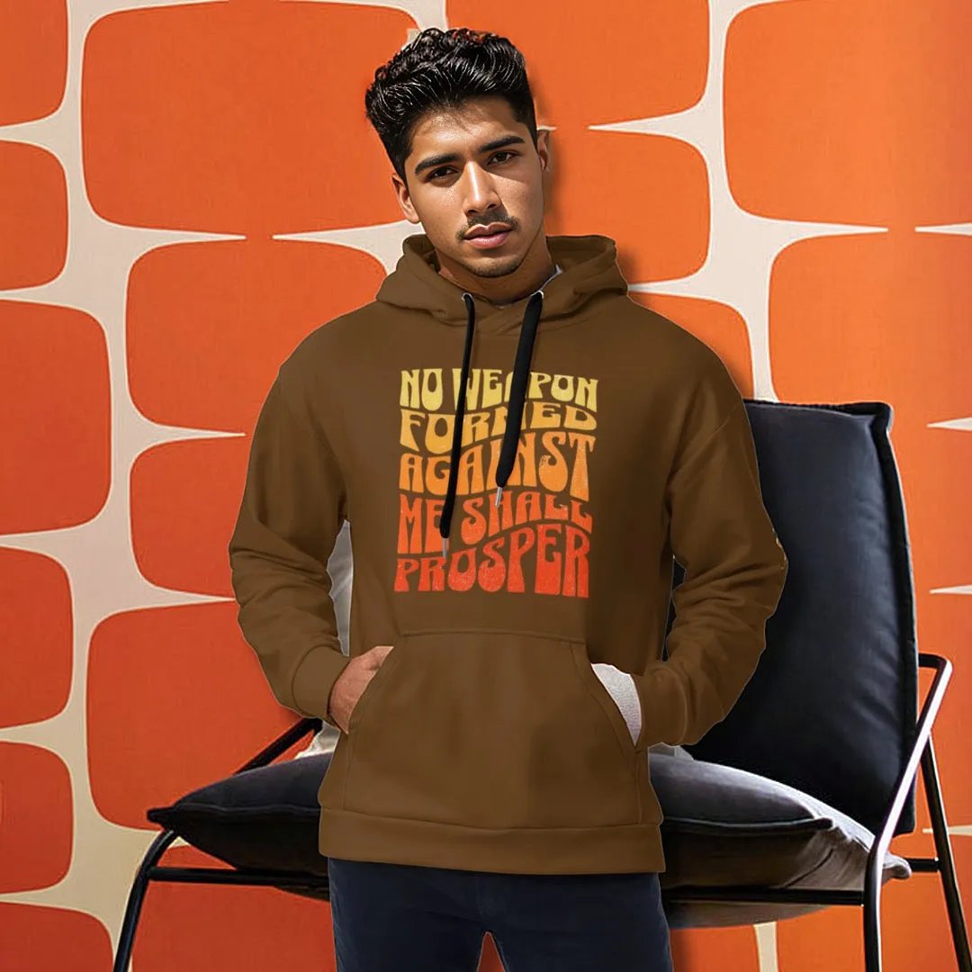 PLUSH BOY NO WEAPON COCOA HOODIE