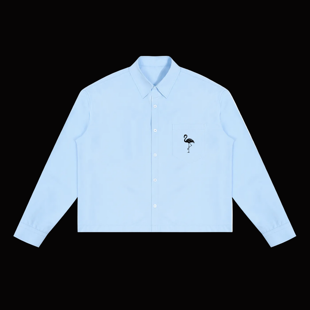 PLUSH BOY Boxy Long Sleeve Shirt
