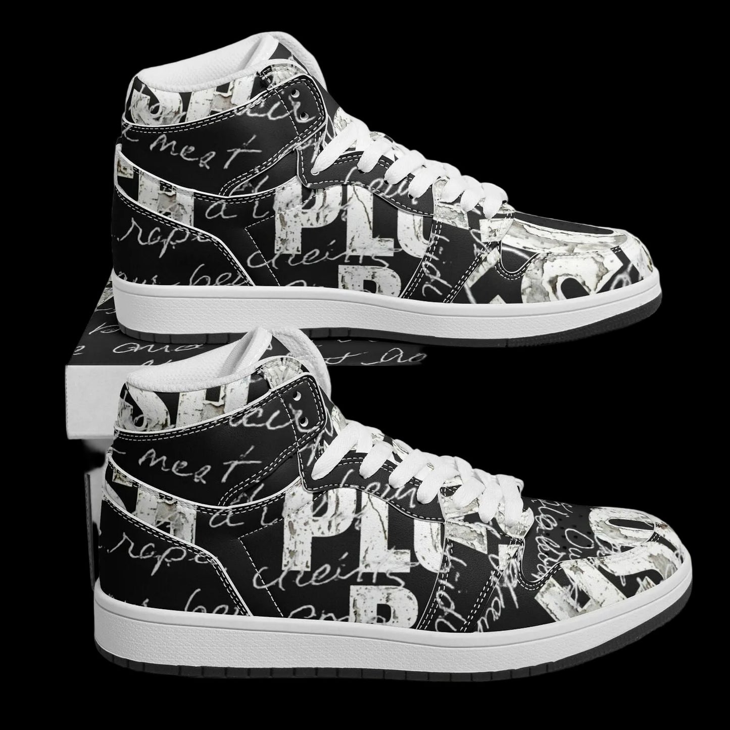 FASHION AFFIRMATIONS #1 Motion High Top Shoes