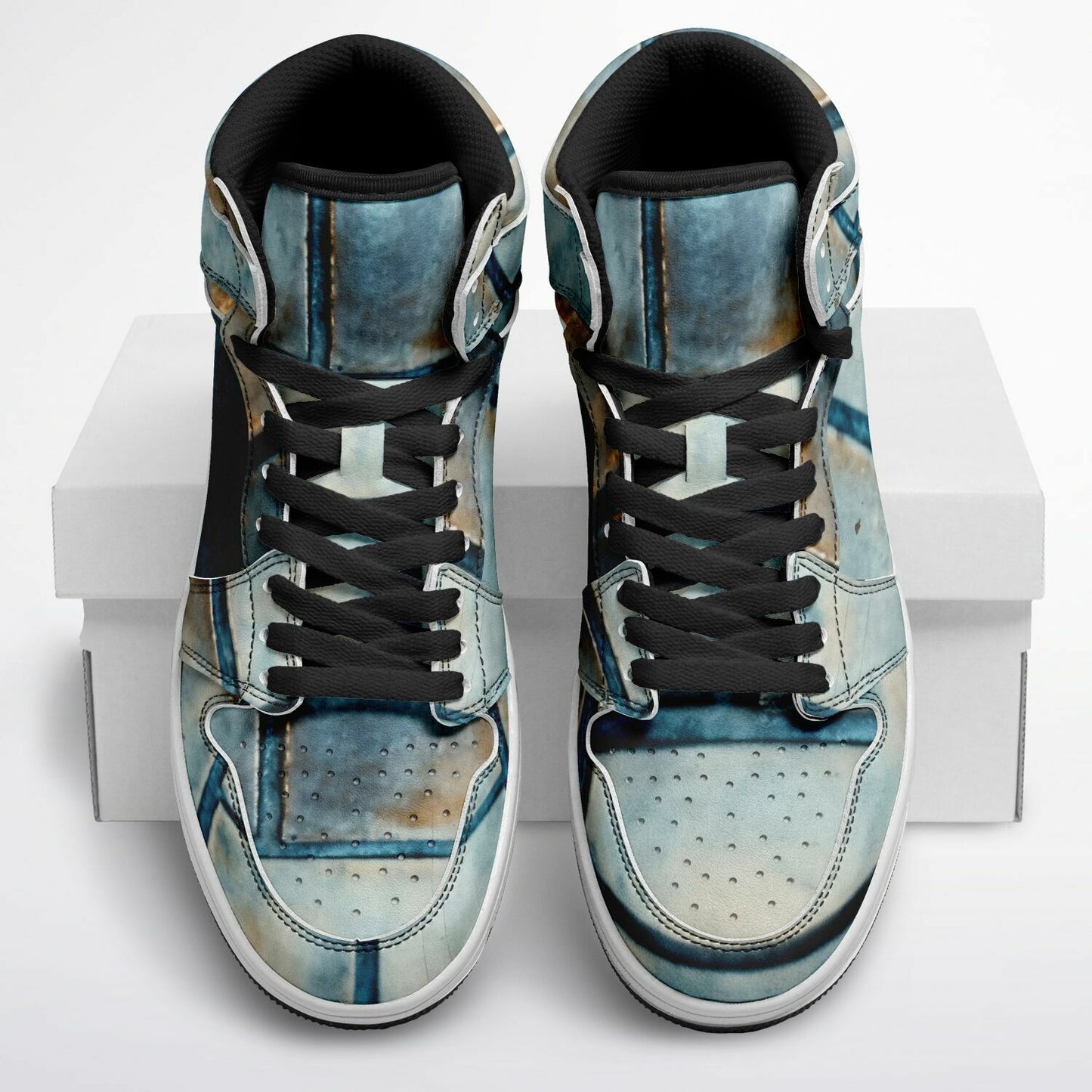 BLEU BRICK CITY High Top Shoes