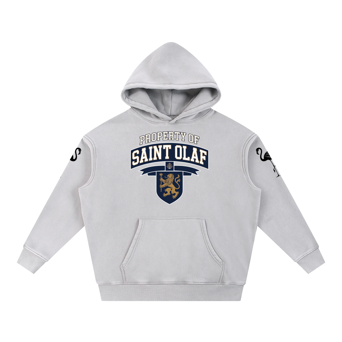 PROPERTY OF SAINT OLAF Snow Wash Fleece Oversize Hoodie