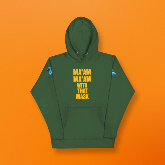 PLUSH BOY GRASS MA'AM WITH THAT MASK HOODIE (1st Edition)