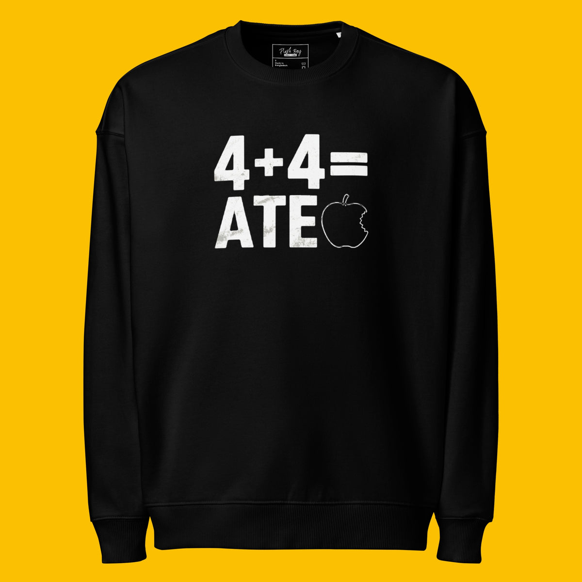 4 + 4 = ATE OVERSIZED SWEATSHIRT