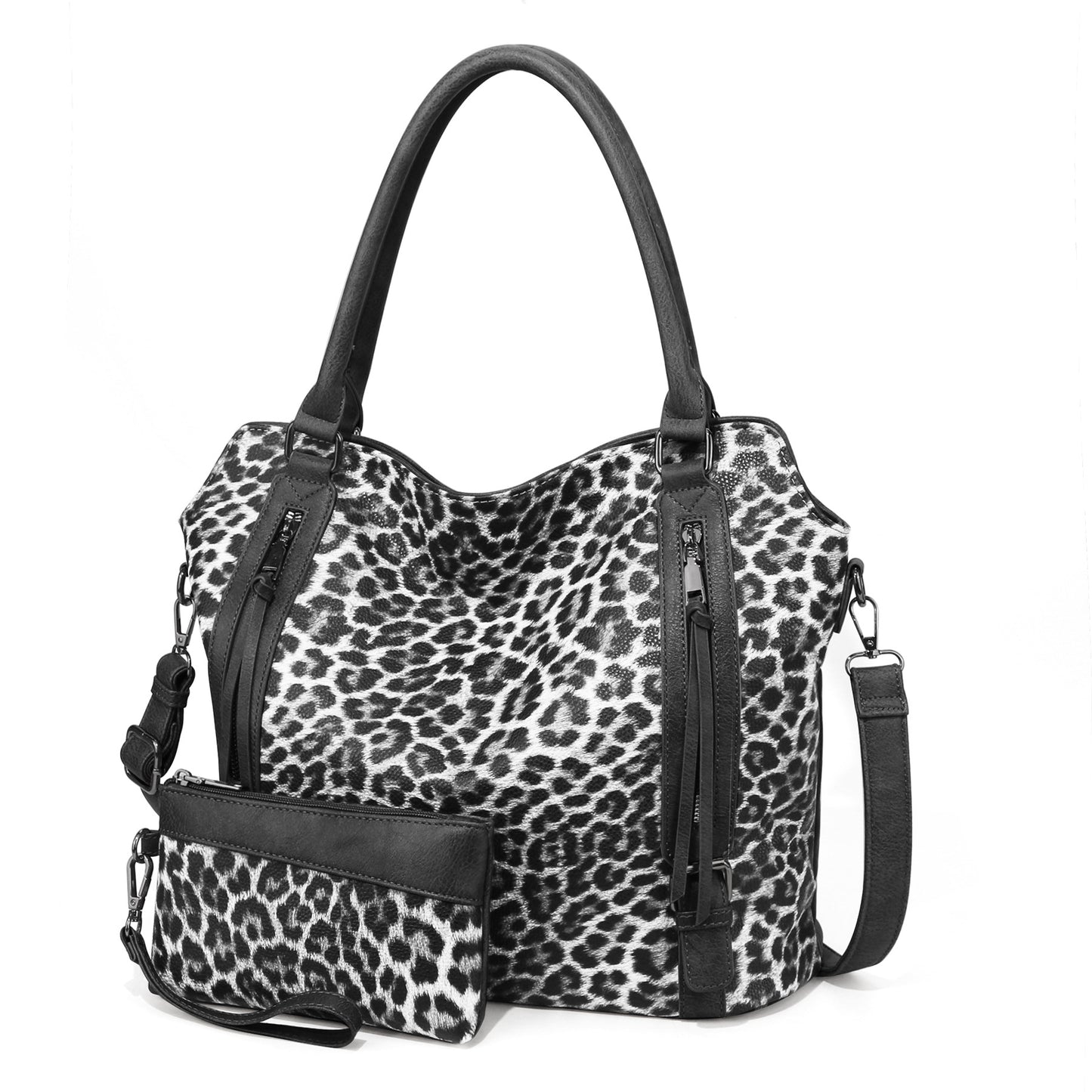Checkered Pattern Single Shoulder Tote Bag