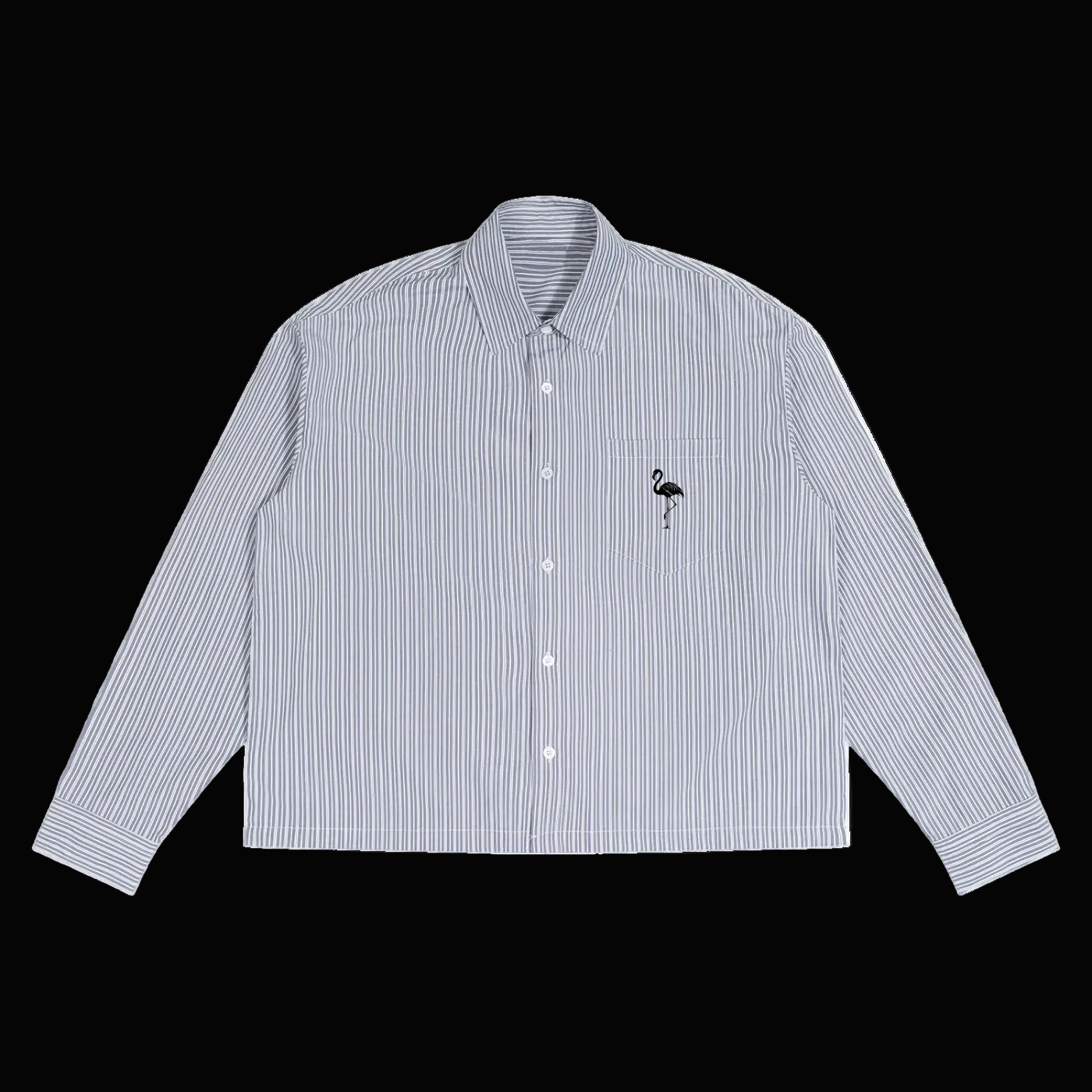 PLUSH BOY Boxy Striped Shirt