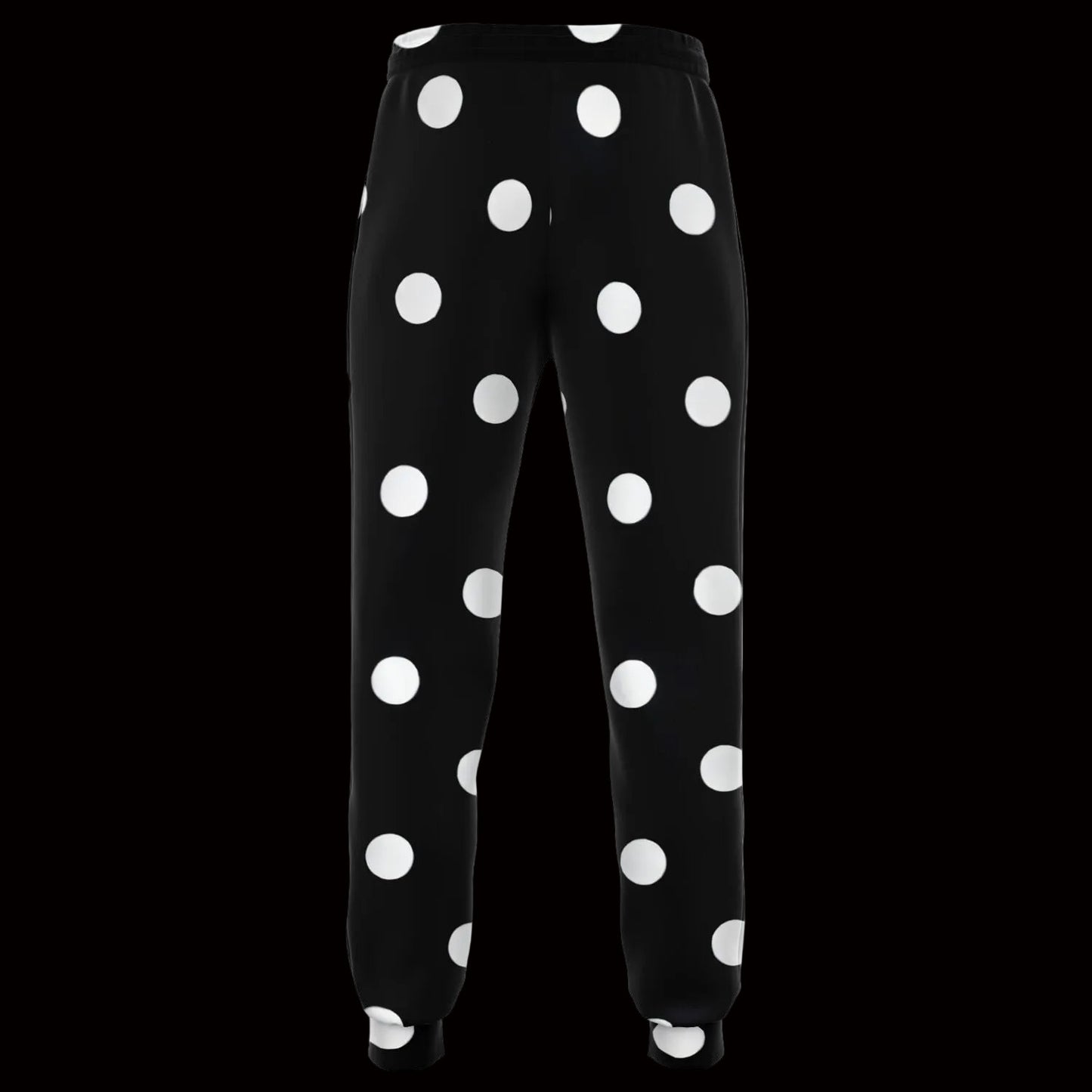 BLACK POLKA DOTS Fashion Jogger